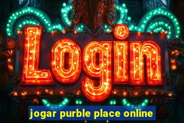 jogar purble place online